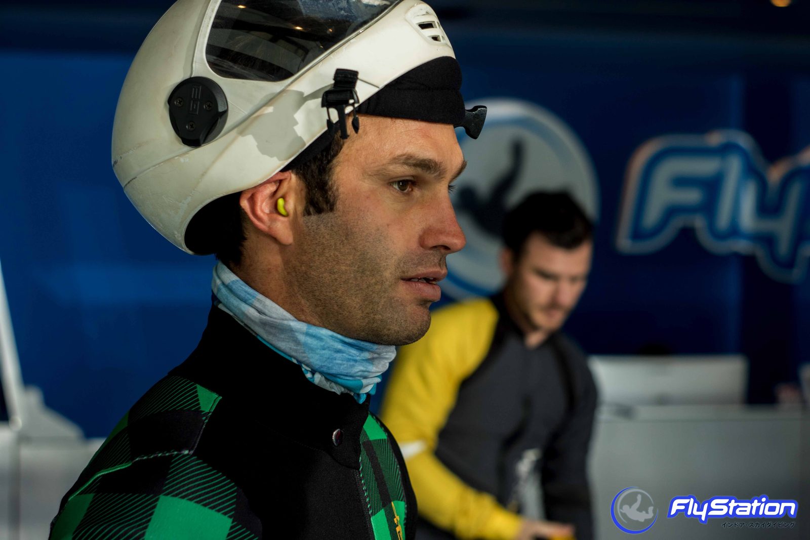 Tunnel coaching at FlyStation Japan